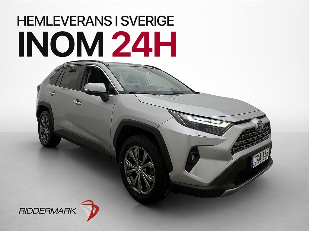Toyota RAV4 Hybrid AWD Executive Pano MOMS Drag Skinn Navi