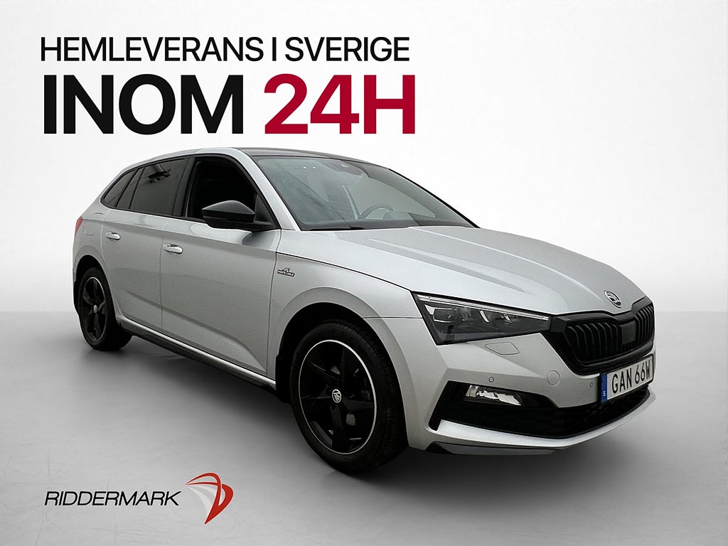 Skoda Scala 1.0 TSI Monte Carlo Pano Cockpit Carplay