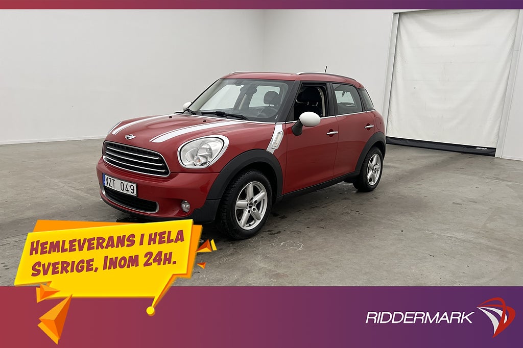 MINI Countryman One Manuell 98hk Två-brukare Halvskinn