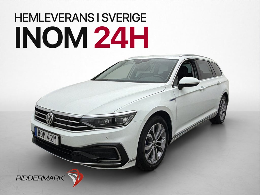 Volkswagen Passat GTE Värmare Cockpit Drag Kamera Navi-Pro