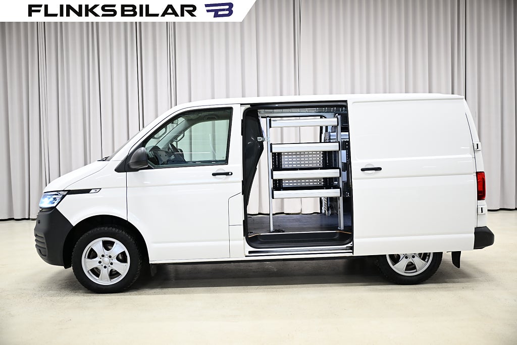 Volkswagen Transporter DSG 150HK Servicebil|Inredd|Dubbeldörr|LED||Moms|SeUtr!