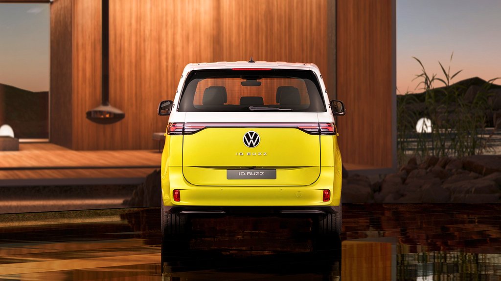 Volkswagen ID. Buzz har tagit start inspiration från Folkabussen. Foto: Martin Meiners/Volkswagen
