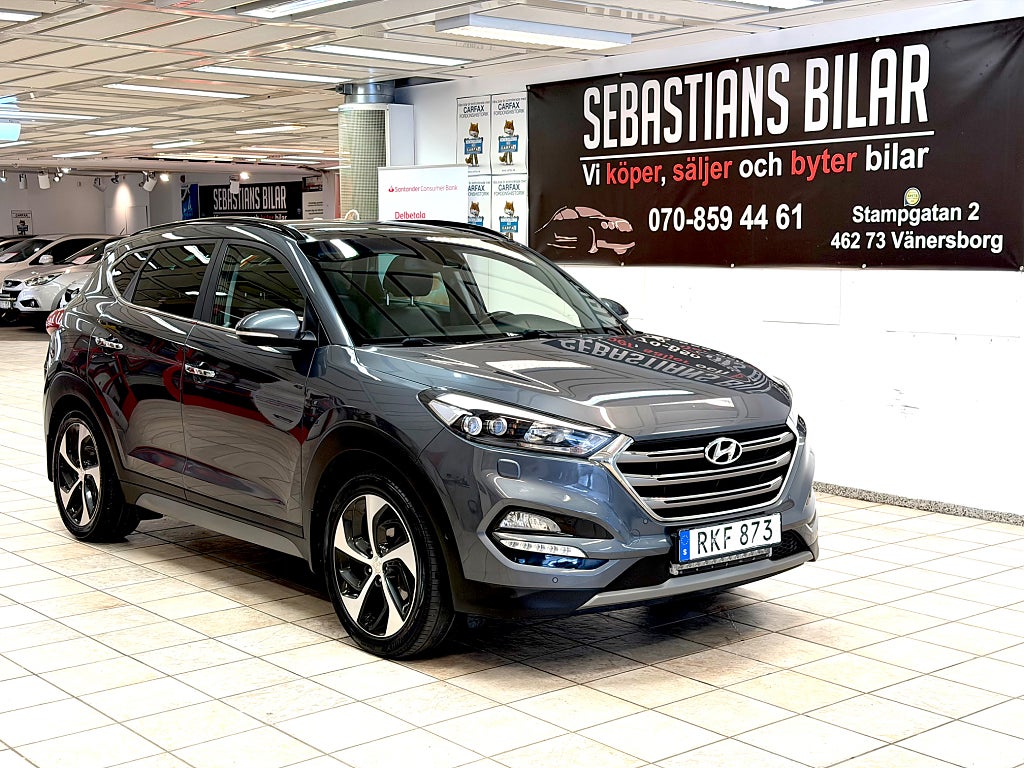 Hyundai Tucson 1.6 T-GDI AWD DCT ComfortPlus Drag 177Hk Välvårdad