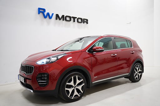 Kia Sportage 2.0 CRDi AWD 185hk GT JBL B-kamera M-värm Drag Skinn