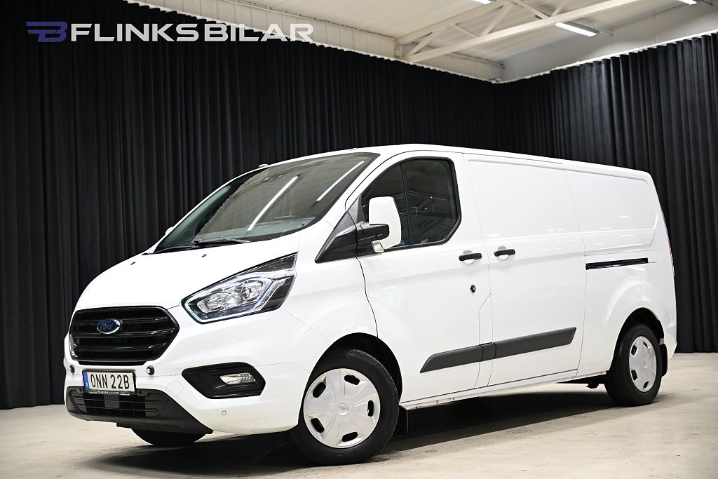 Ford transit Custom 130HK L2 Servicebil|Dubbeldörr|Inredd|NyKamrem