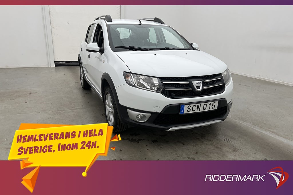 Dacia Sandero Stepway 0.9 TCe Prestige M-Värmare Sensorer