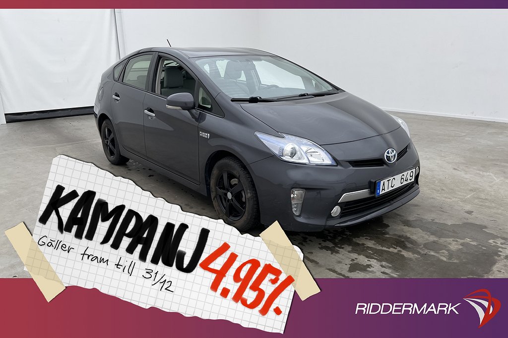 Toyota Prius Plug-in 1.8 136hk Värmare 4,95% Ränta