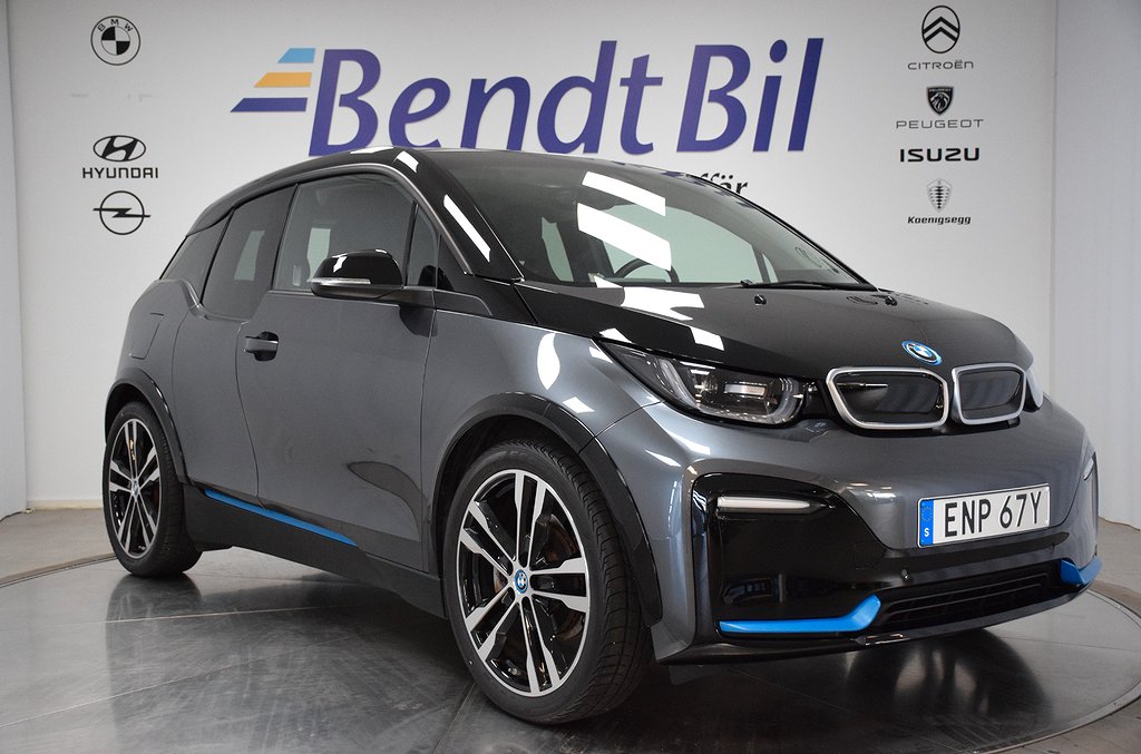 BMW i3s 120 Ah Charged Plus/ Läderklädsel/ Adaptiv Farthåll.