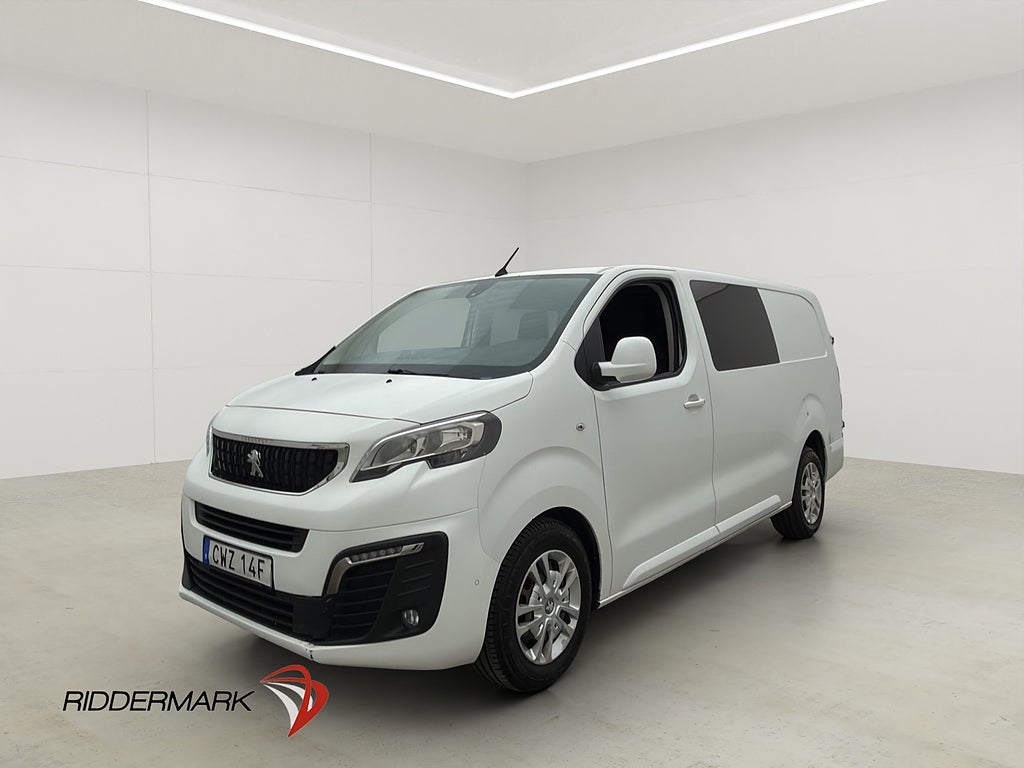Peugeot Expert CrewVan L3 Ny-Kamrem Värmare Drag Kamera MOMS
