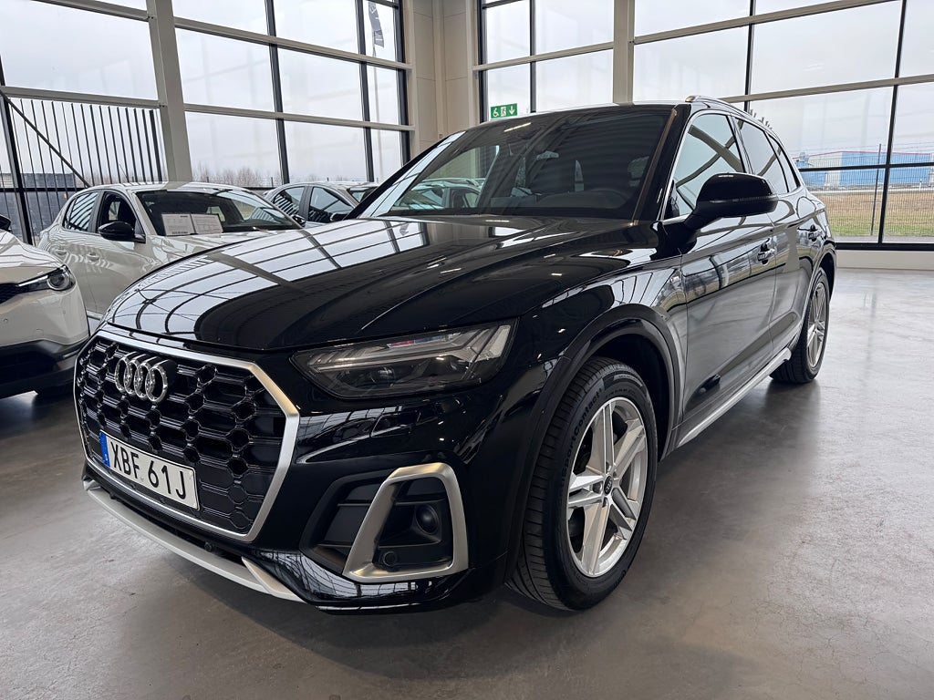 Audi Q5 55 TFSI e quattro S Tronic|S-Line|Luftfj|Kamera|Moms