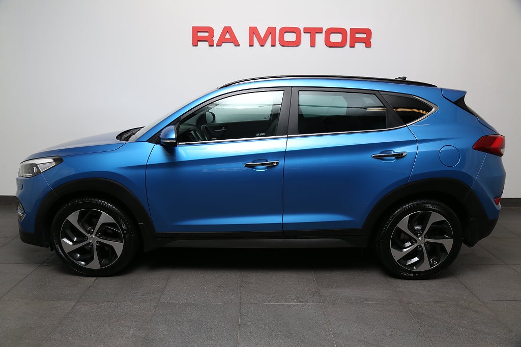 Hyundai Tucson 1,6 T-GDI 177hk Premium AWD Aut Pano Skinn 19” Motorv