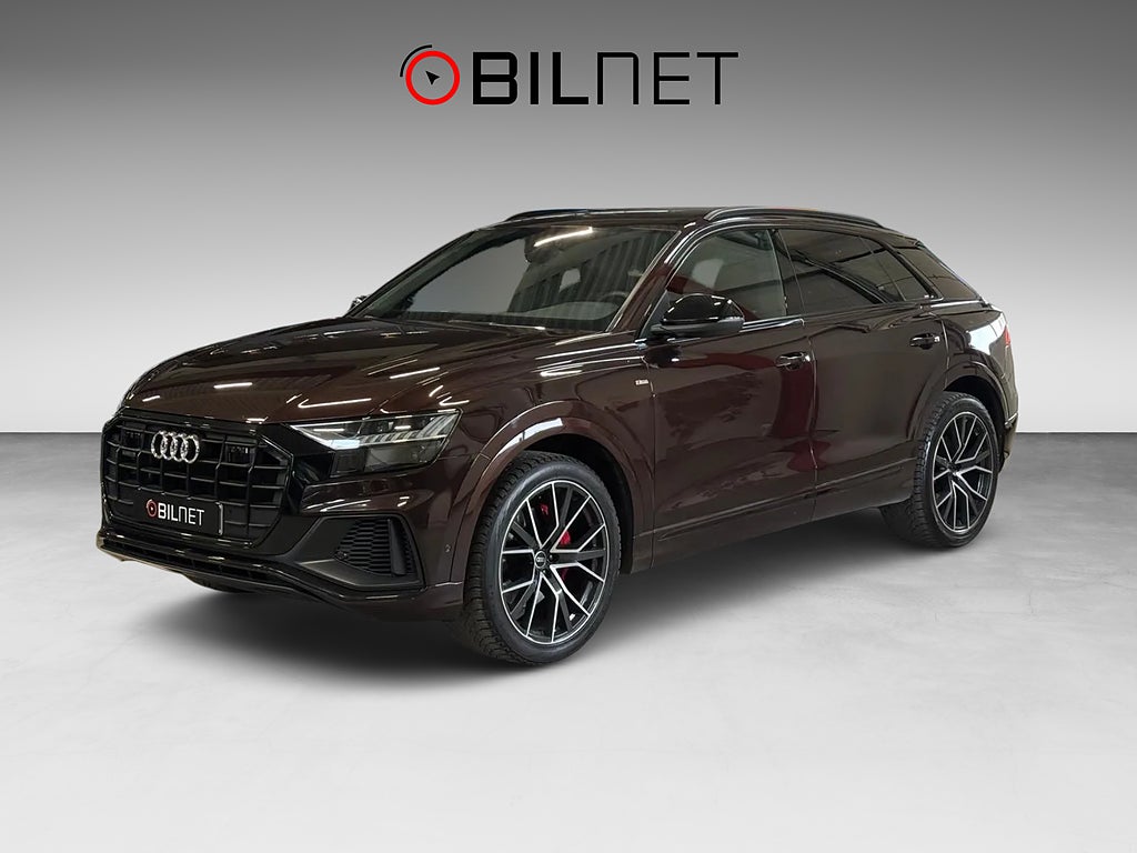 Audi Q8 50 TDI Q *3,99%* 22" B&O HD-Matrix S-Line Drag Sv-Såld
