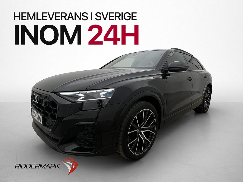 Audi Q8 50 TDI Q S-Line Cockpit Luftfjädring B&O 360° Drag
