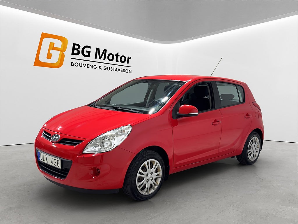 Hyundai i20 1.4 CRDi 90HK Select AUX/Farthållare