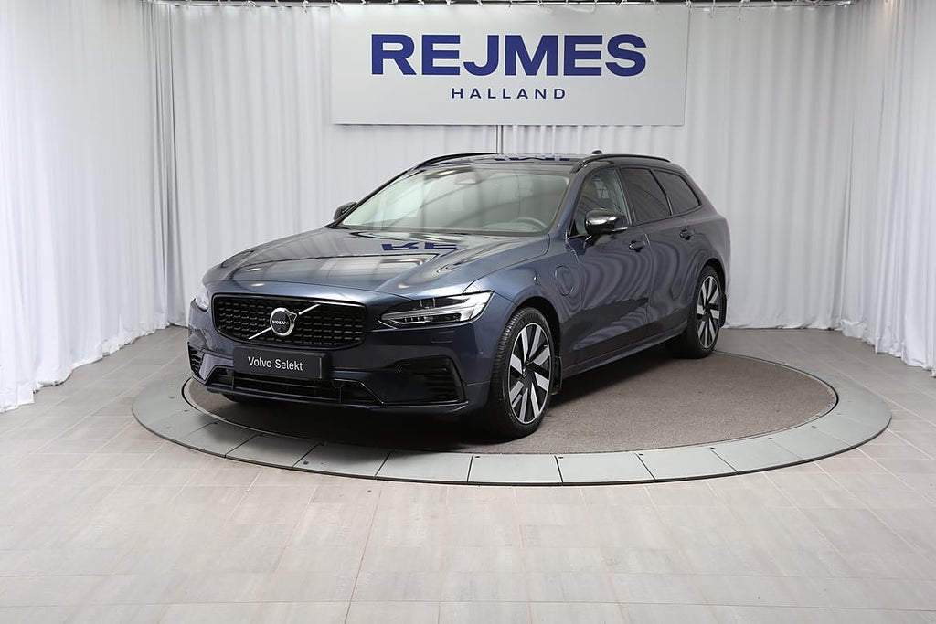 Volvo V90 T6 Plus Dark Edition | Dragkrok | 360° kamera | Läde...