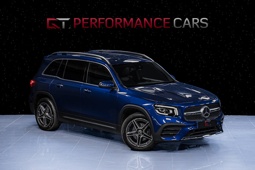 Mercedes-Benz GLB 200 d SE Edition AMG 7-sits Premiumpaket Kolfiberoptik 
