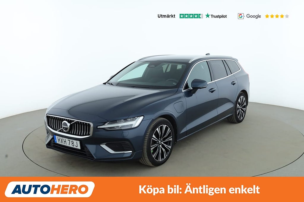 Volvo V60 T6 Recharge Core AWD / VOC, 360, BLIS, Dragkrok
