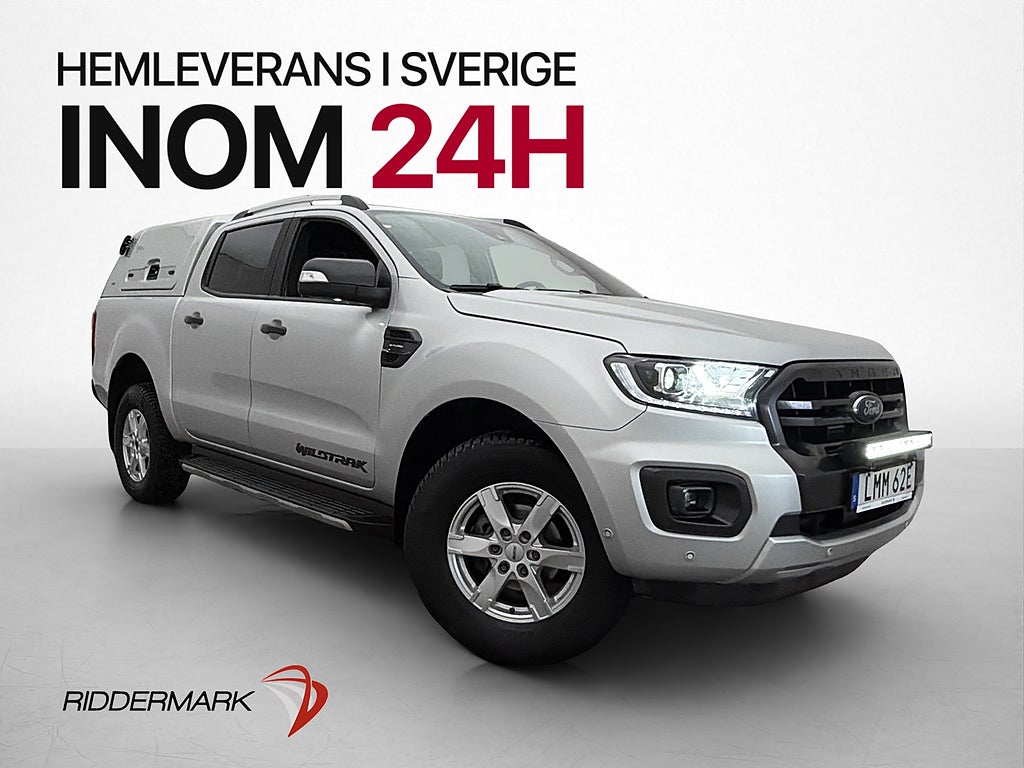 Ford ranger Wildtrak 213hk 4x4 Värm Drag Diff CARPLAY MOMS