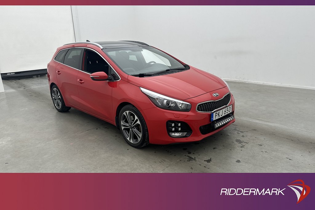 Kia Cee´d SW 136hk GT-Line M&K-Värm Pano Kamera Navi Drag