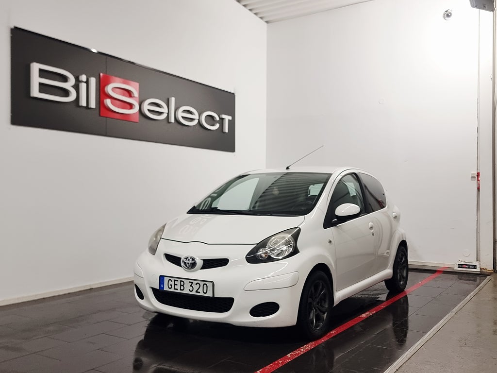 Toyota Aygo 5-dörrar 1.0 VVT-i Euro 5 Ny Servad 
