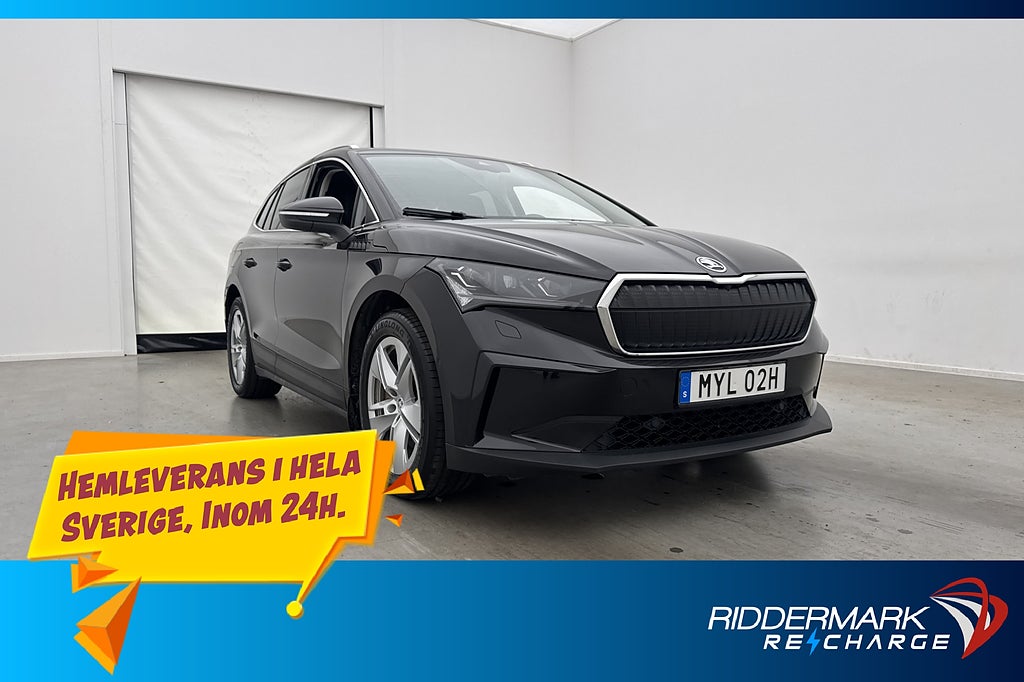 Skoda Enyaq iV 80x Kamera Värmare Drag Rattvärme