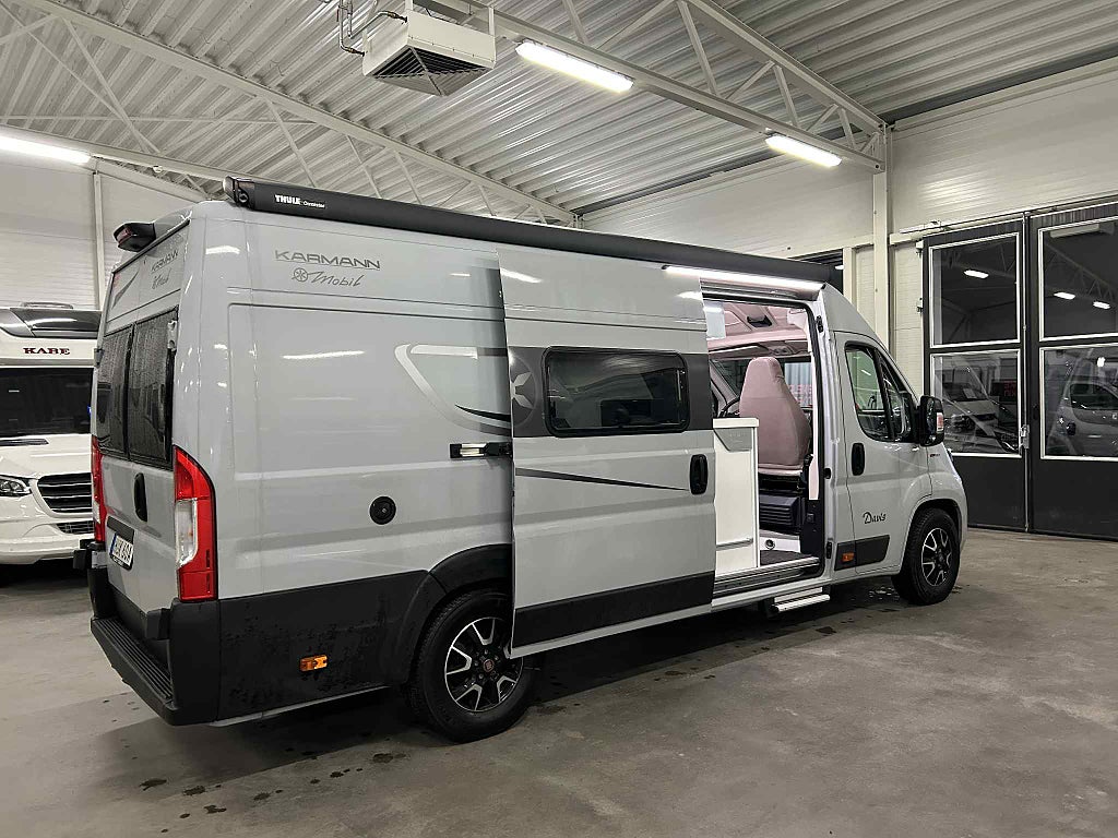 Karmann-Mobil Davis 620 /Solcell/Långbädd/Litium/B-kort/Van - Karmann-Mobil