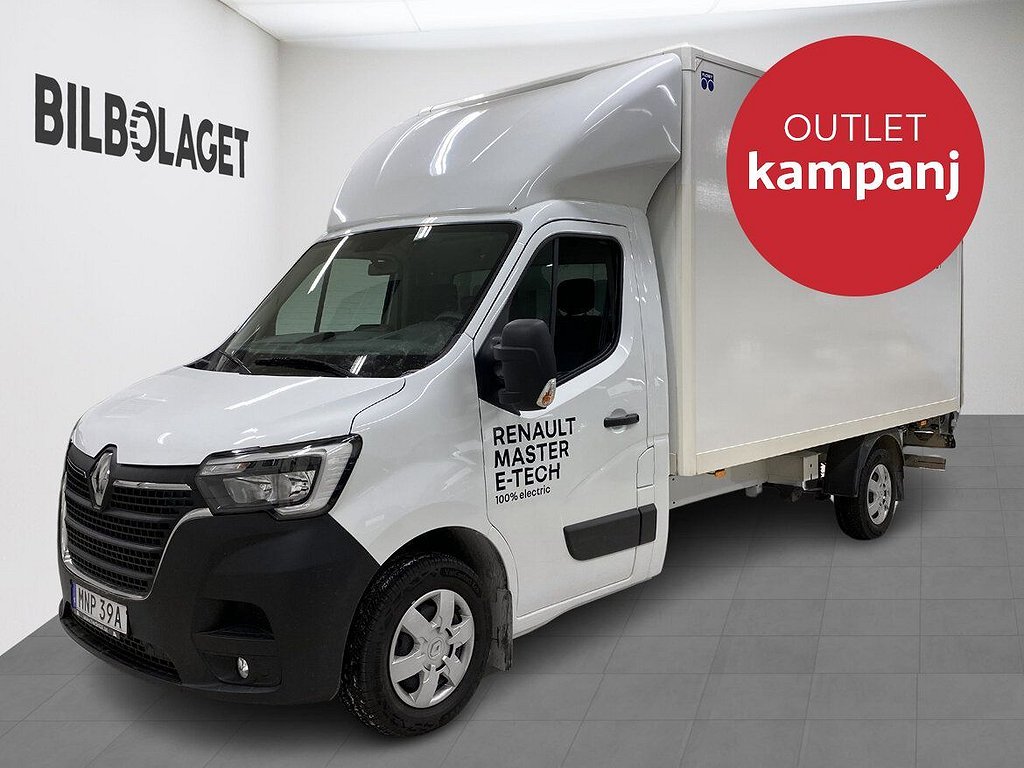 Renault Master Z.E. E-Tech - Volymskåp 18m3 bakgavelhiss * OUTLET *