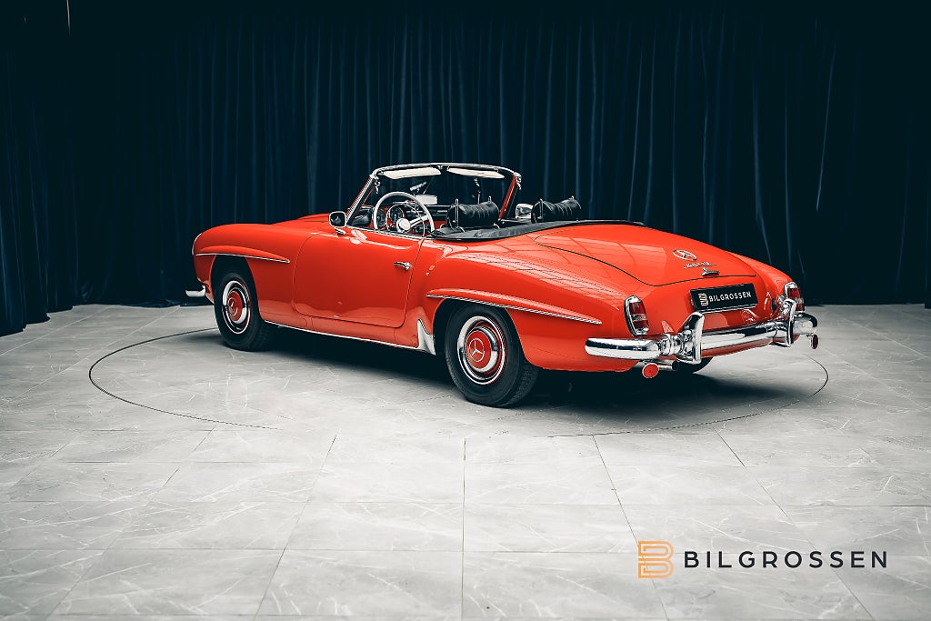 Mercedes-Benz 190 SL Roadster / Svensksåld /