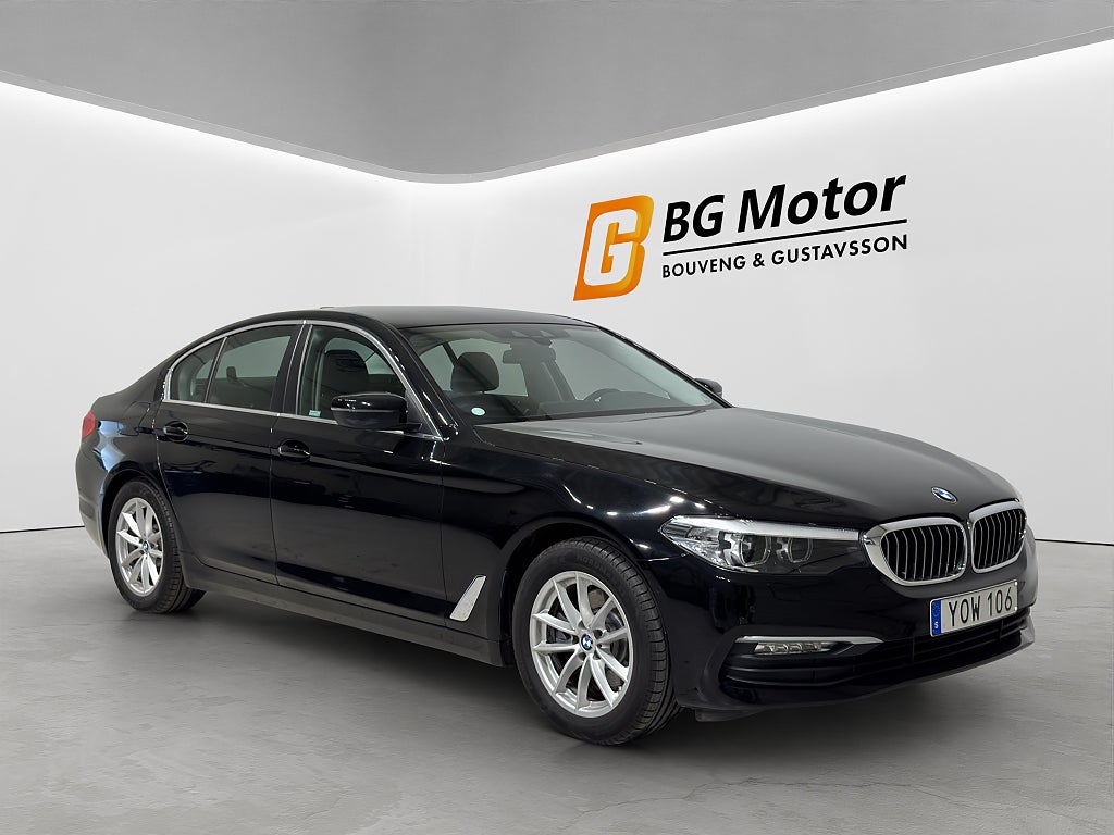 BMW 520d xDrive 190HK Sedan Aut Drag/Backkamera/Navi/Nyservad