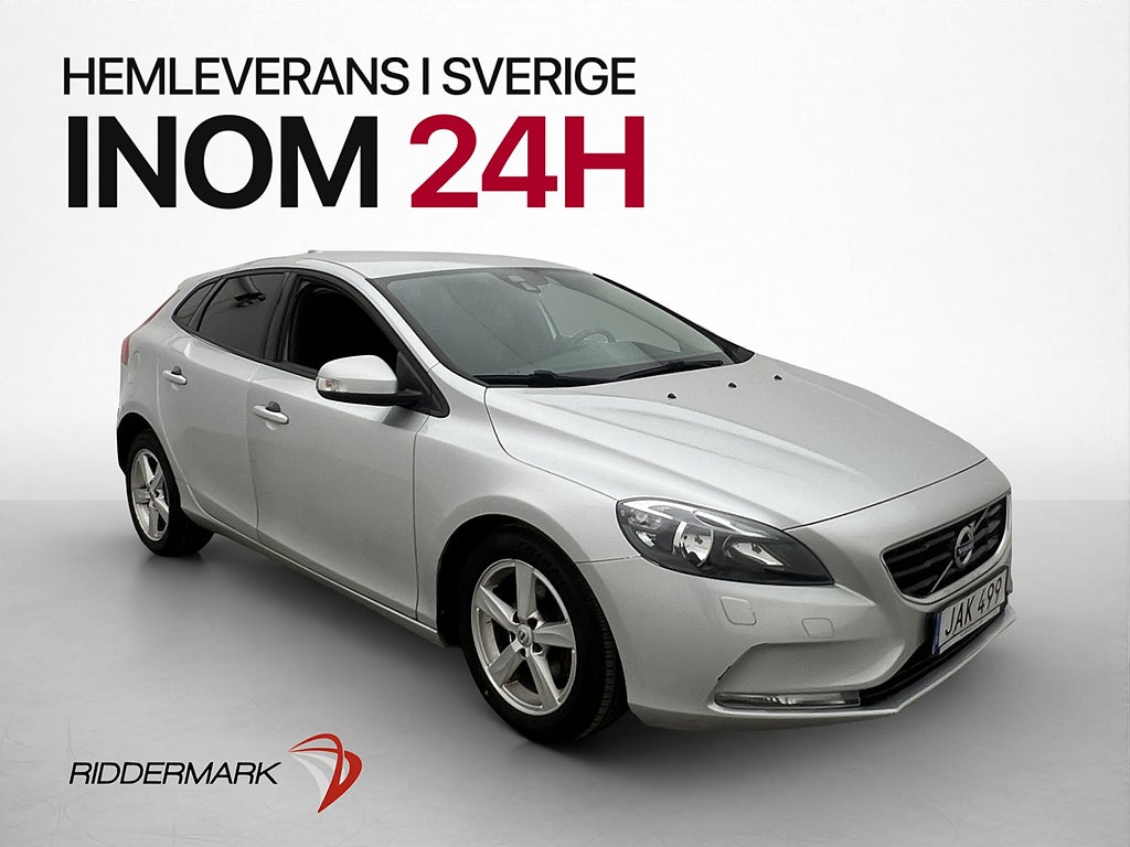 Volvo V40 D2 120hk Värmare P-Sensorer 2-Zons 0,36L/Mil