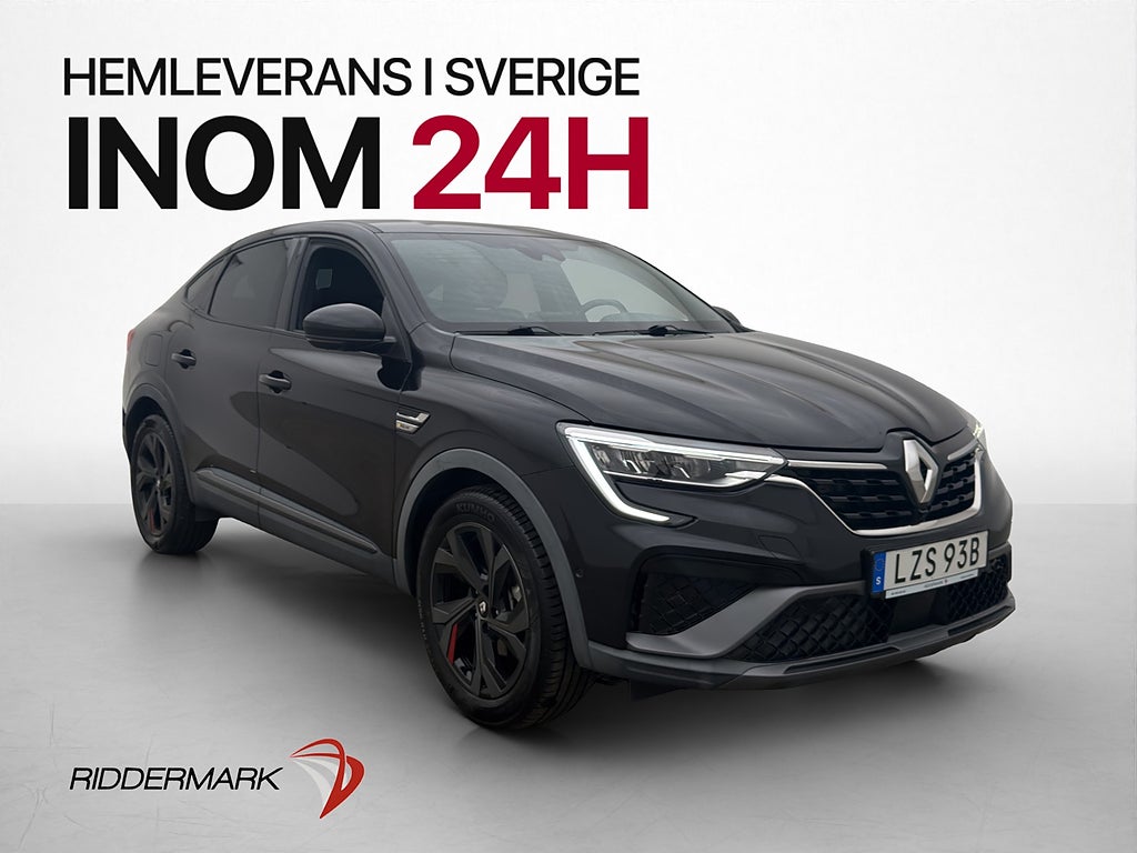 Renault Arkana E-TECH 143hk RS-Line Cockpit Värmare 360 Navi