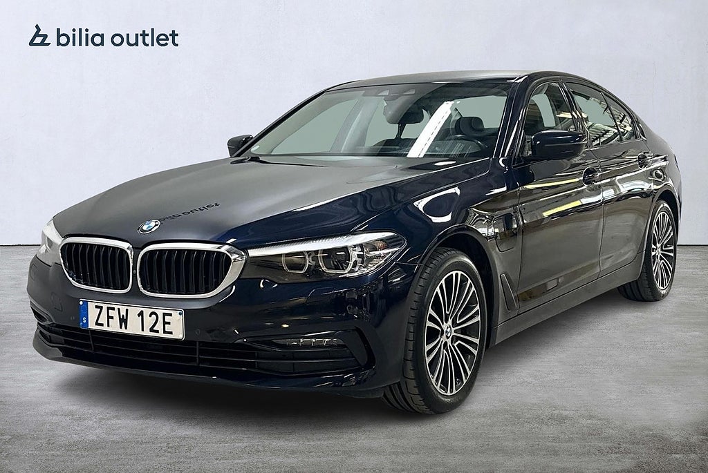 BMW 530e Sedan Steptronic Sportline 252hk Navi Connected 360°K