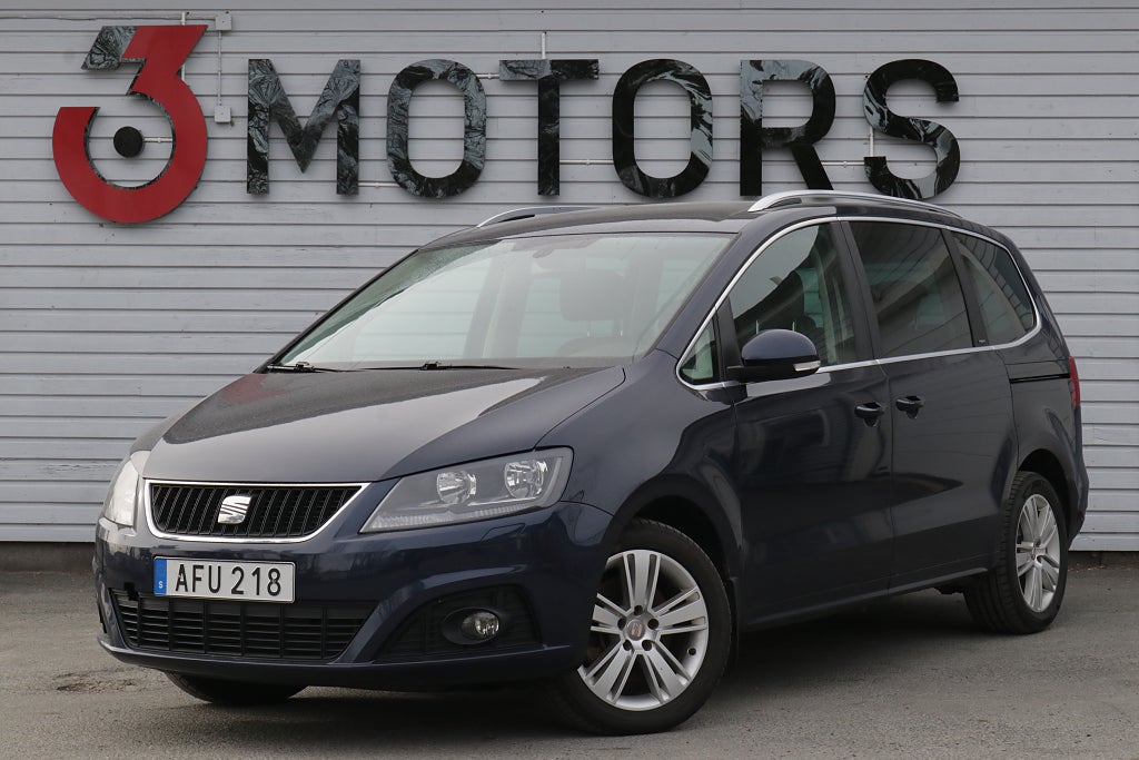 Seat Alhambra 2.0 TDI 7-sits Kamera Navi Drag *En brukare*