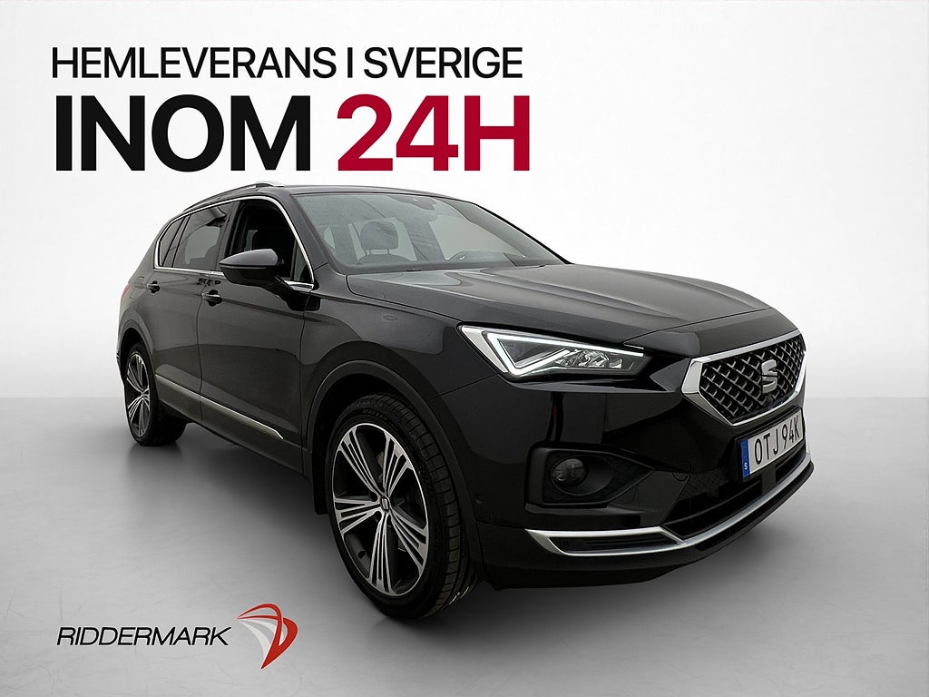 Seat Tarraco 2.0 TSI 4Drive 190hk 7-sits Xcellence Drag Pano