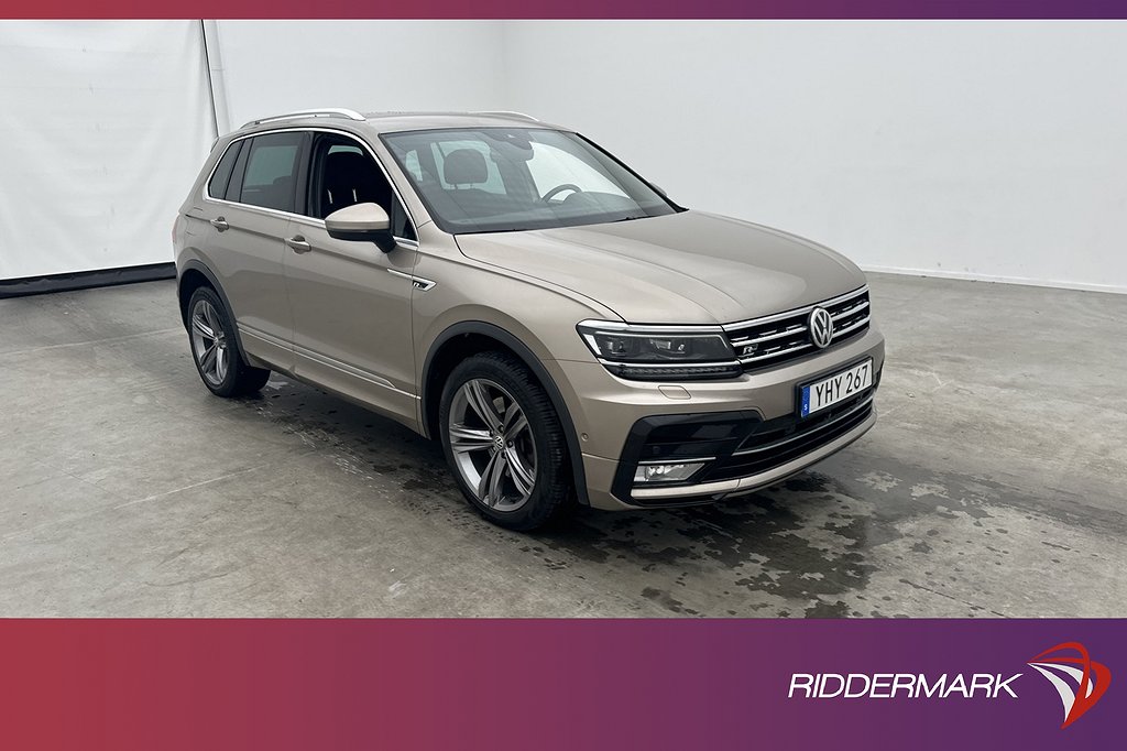 Volkswagen Tiguan 2.0 TDI 4M R-Line Cockpit Värm 360° Drag