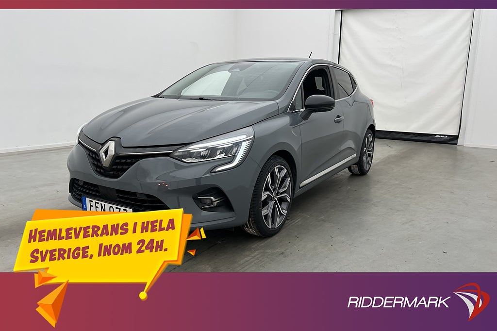 Renault Clio 1.0 TCe Intens Kamera Navi Halvskinn CarPlay