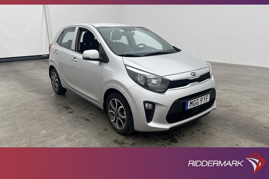 Kia Picanto 1.0 MPI 67hk Advance Kamera Rattvärme CarPlay