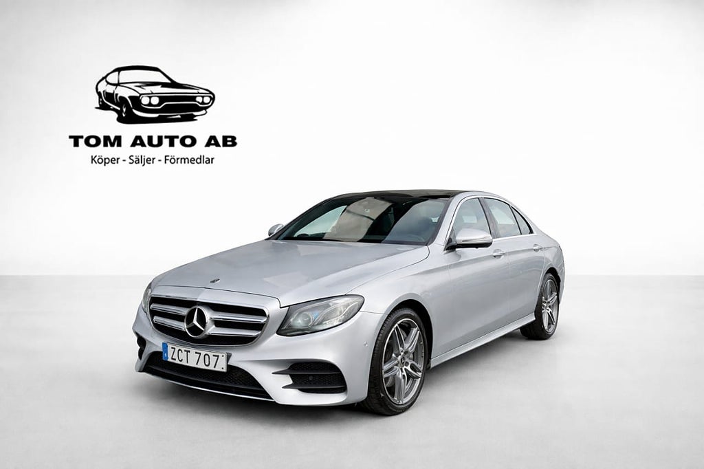 Mercedes-Benz E 350 d 4MATIC 9G-Tronic AMG LinePanorama 2-Brukare 258hk