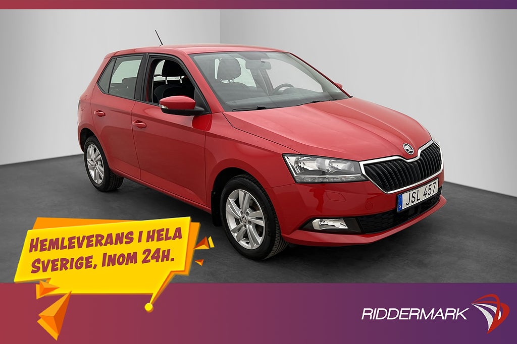 Skoda Fabia 1.0 TSI Style Farthållare CarPlay