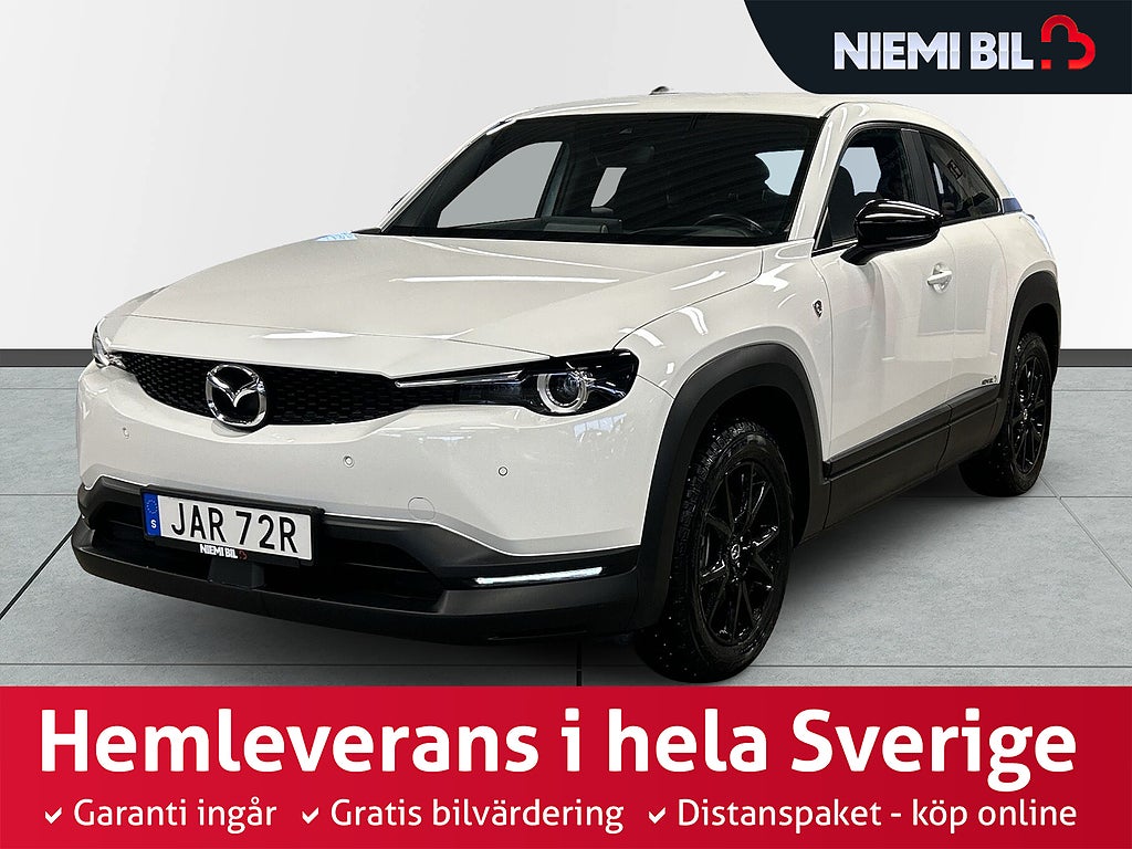 Mazda MX-30 e-Skyactiv R-EV MOMSAD/Kirunakörd/Kamera/GPS/S&V-Däck