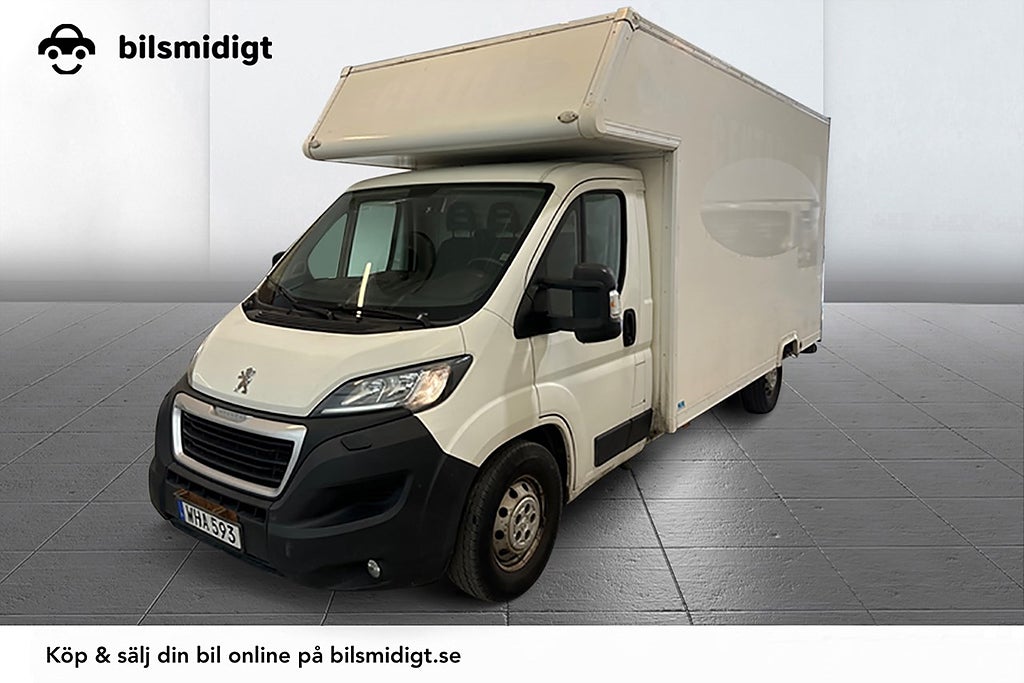 Peugeot Boxer Chassi 335 2.0 Flyttbil Drag 3-sits Kamera MOMS 163hk