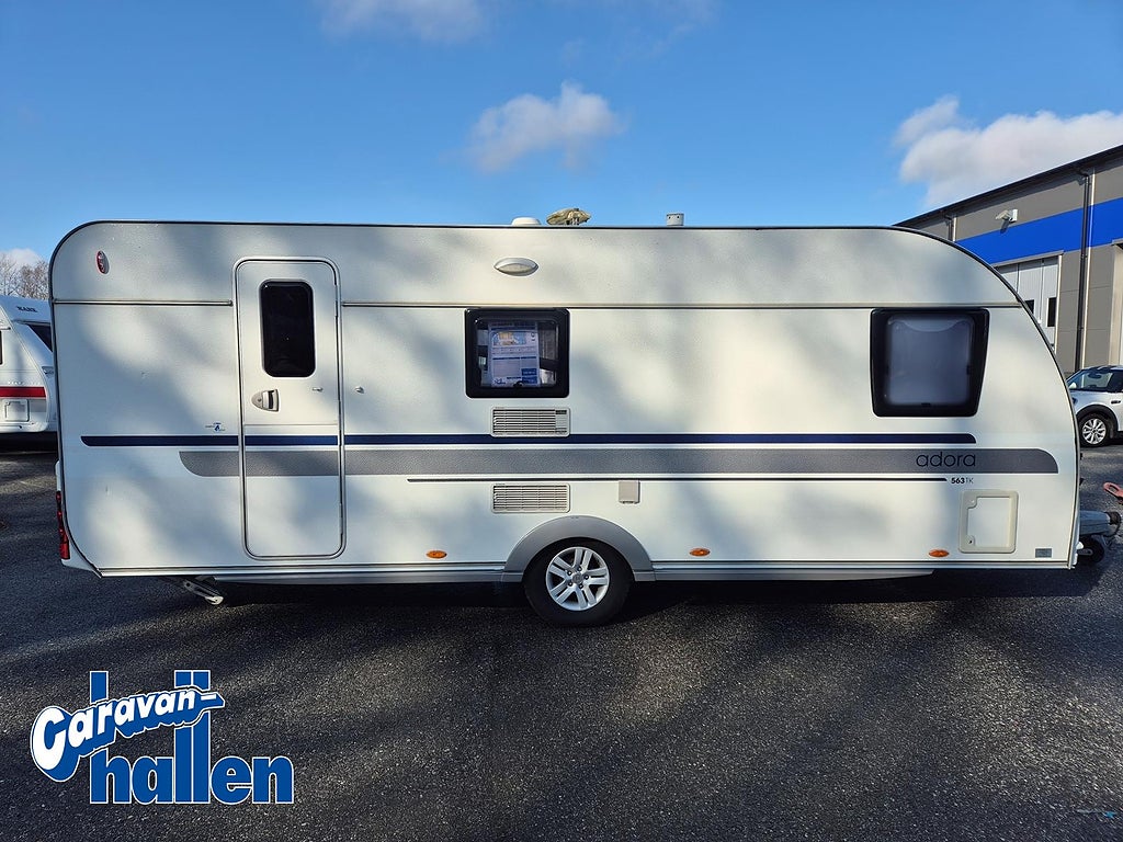 Adria Adora 563 TK (Alde/Cykelhållare)