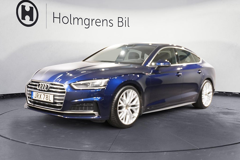 Audi A5 Sportback 40 S Line CarPlay B O LED | Ränta 1,99%