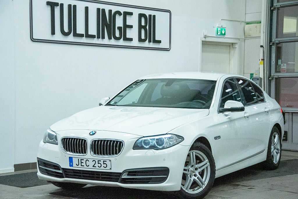 BMW 520 d 190HK Sedan Steptronic Rattvärme P-Sensorer Navi