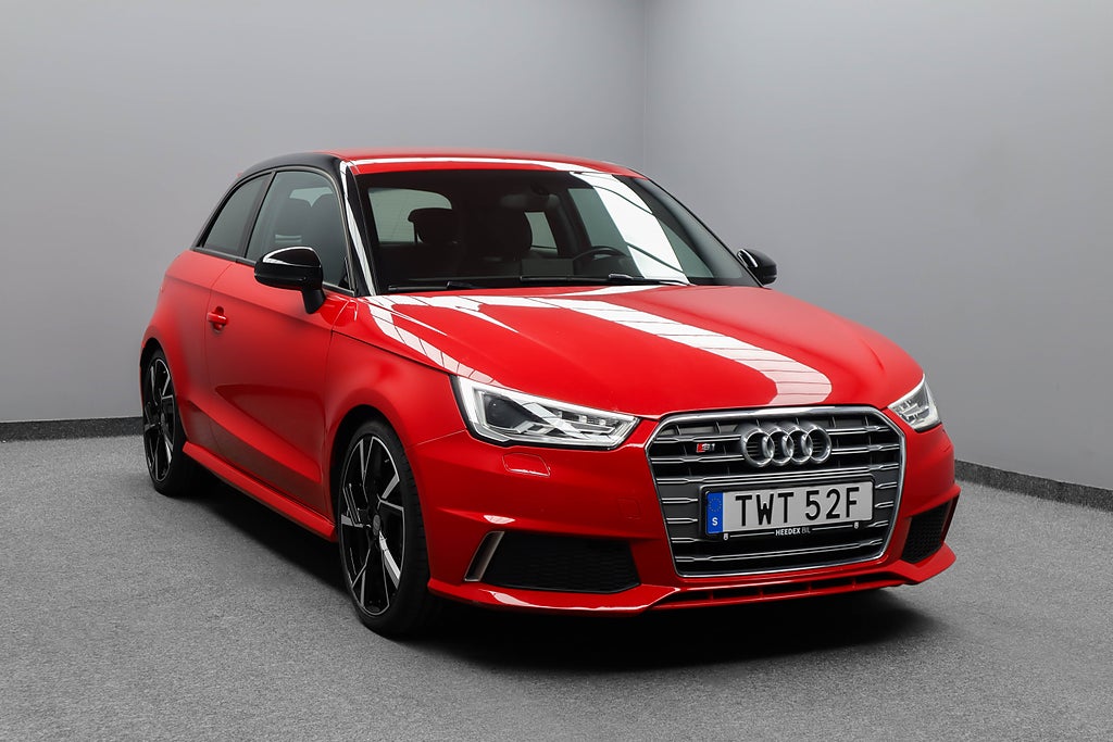 Audi S1 Quattro 231hk Euro 6 Navi Lågmilad