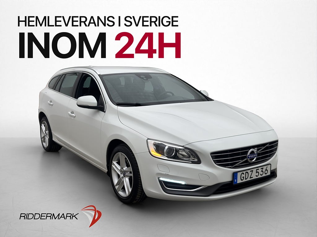 Volvo V60 D4 AWD Summum Värmare Skinn 1-Brukare