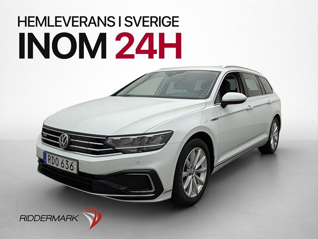 Volkswagen Passat GTE 218hk M&K-Värmare Navi P-Sensorer