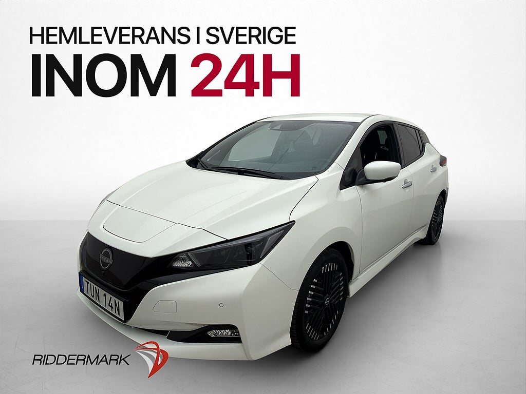 Nissan Leaf 150hk 40 kWh N-Connecta 360° kamera Rattvärme