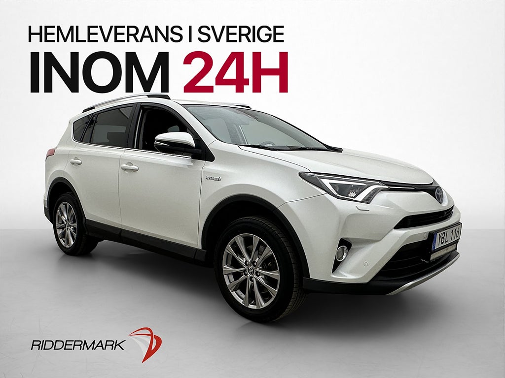 Toyota RAV4 Hybrid AWD Executive Värmare Läder Dragkrok 360°