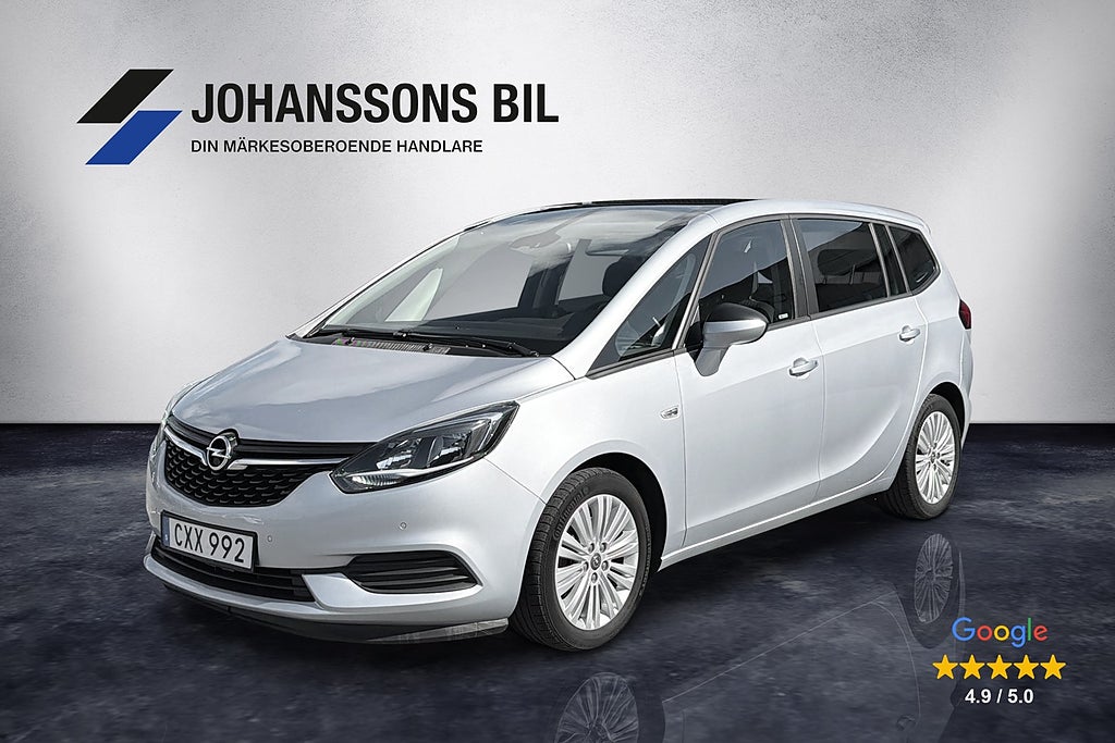 Opel Zafira Tourer 1.4 Turbo 7-sits *5180mil*